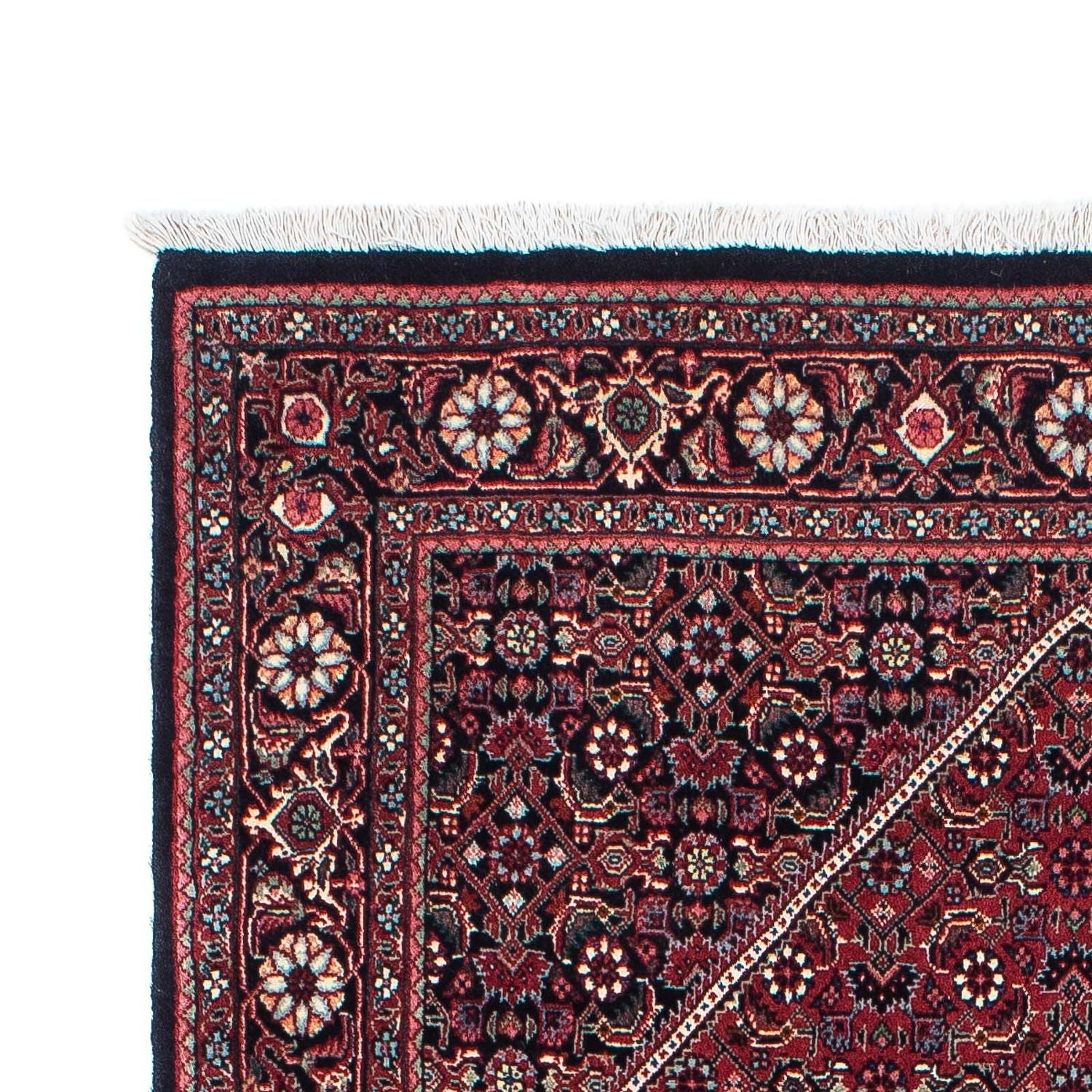 Alfombra de pasillo Alfombra persa - Bidjar - 204 x 103 cm - azul oscuro
