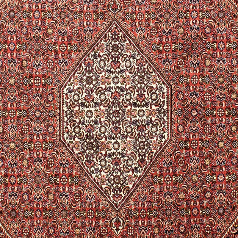 Alfombra persa - Bidjar - 268 x 165 cm - rojo claro