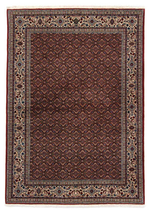 Alfombra persa - Clásica - 231 x 168 cm - rojo oscuro