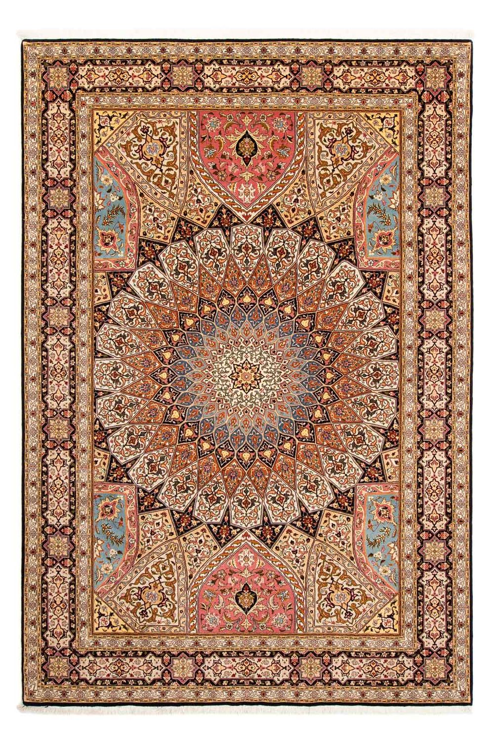 Alfombra Persa - Tabriz - Real - 306 x 204 cm - multicolor
