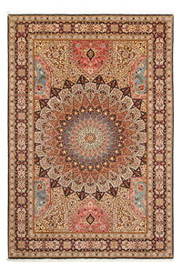 Alfombra Persa - Tabriz - Real - 306 x 204 cm - multicolor