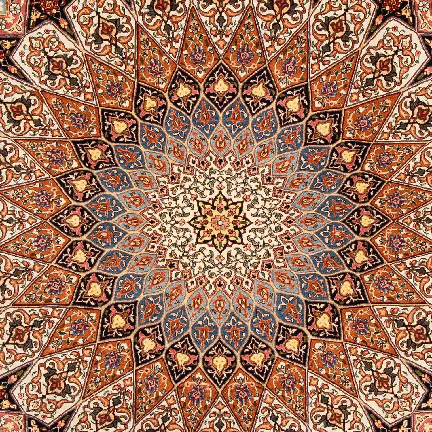 Alfombra Persa - Tabriz - Real - 306 x 204 cm - multicolor