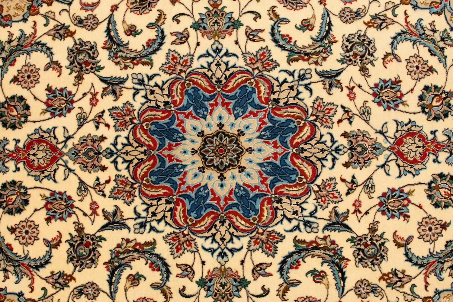 Alfombra Persa - Isfahan - Prima - 164 x 116 cm - beige