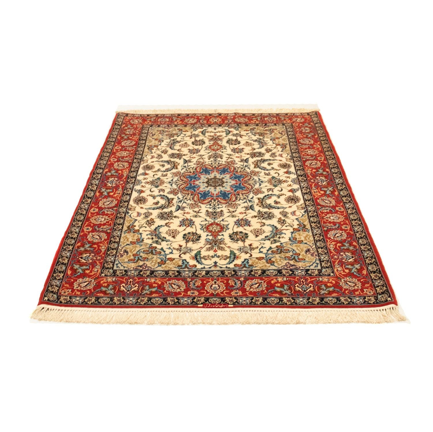 Alfombra Persa - Isfahan - Prima - 164 x 116 cm - beige