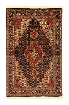 Alfombra Persa - Tabriz - Real - 158 x 100 cm - negro