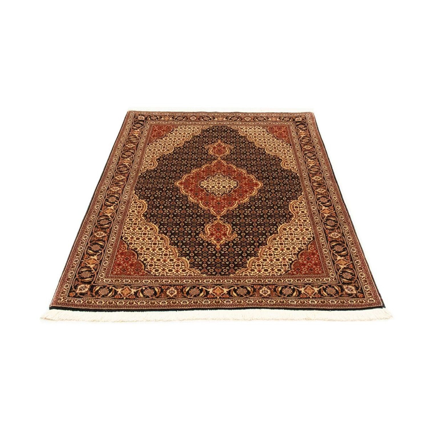 Alfombra Persa - Tabriz - Real - 158 x 100 cm - negro