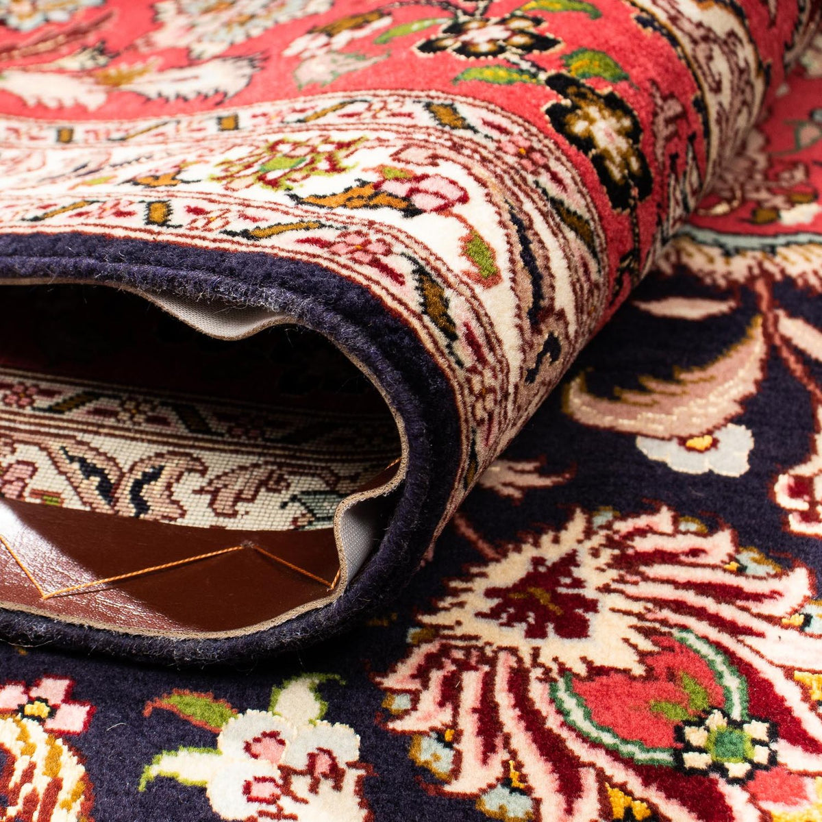 Alfombra Persa - Tabriz - Real - 302 x 203 cm - rojo