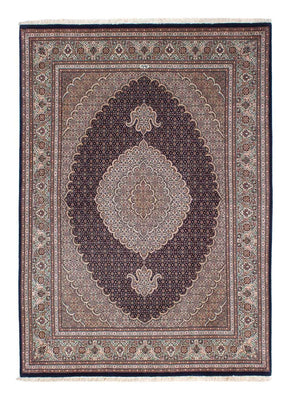 Alfombra persa - Tabriz - 213 x 151 cm - azul oscuro