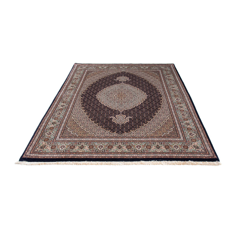 Alfombra persa - Tabriz - 213 x 151 cm - azul oscuro