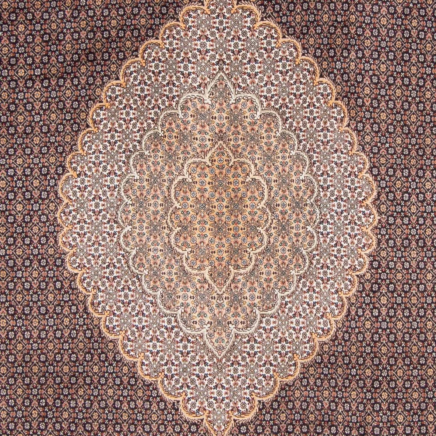 Alfombra persa - Tabriz - 304 x 203 cm - marrón