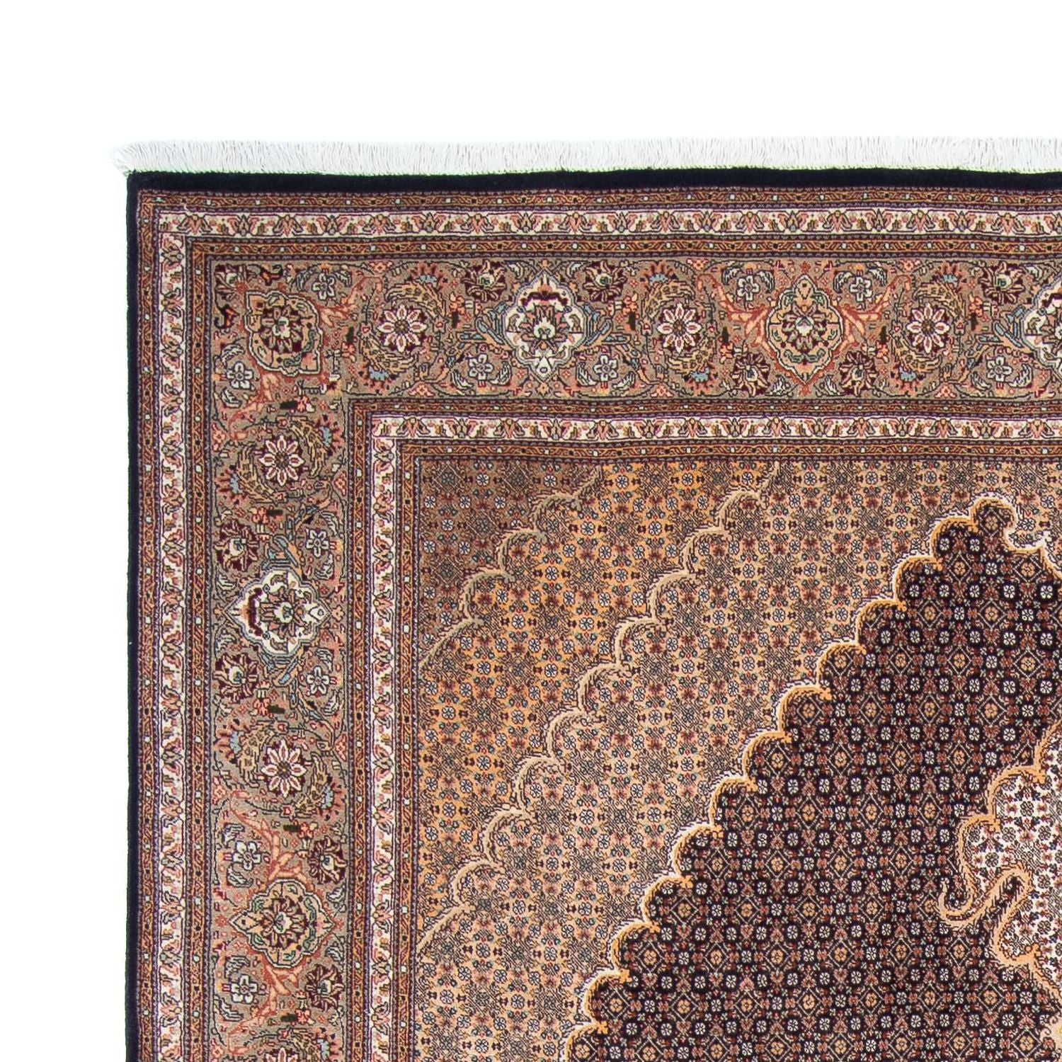 Alfombra persa - Tabriz - 304 x 203 cm - marrón