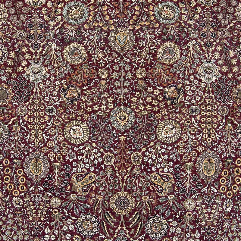 Alfombra Ziegler - 300 x 245 cm - rojo oscuro