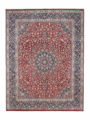 Alfombra Ziegler - Moderna - 306 x 241 cm - rojo oscuro