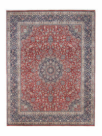 Alfombra Ziegler - Moderna - 306 x 241 cm - rojo oscuro