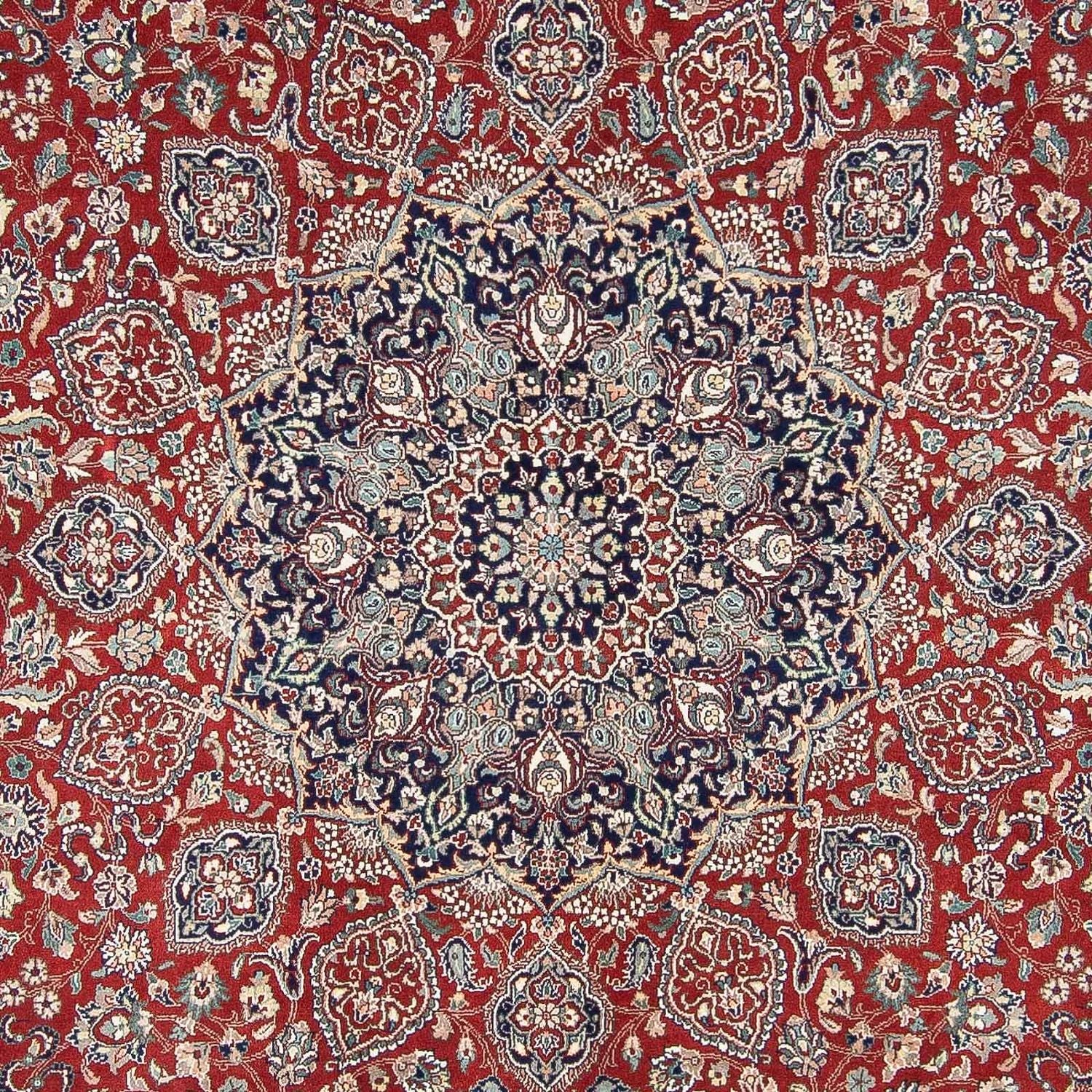 Alfombra Ziegler - Moderna - 306 x 241 cm - rojo oscuro