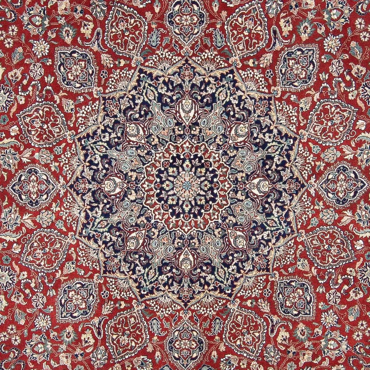 Alfombra Ziegler - Moderna - 306 x 241 cm - rojo oscuro
