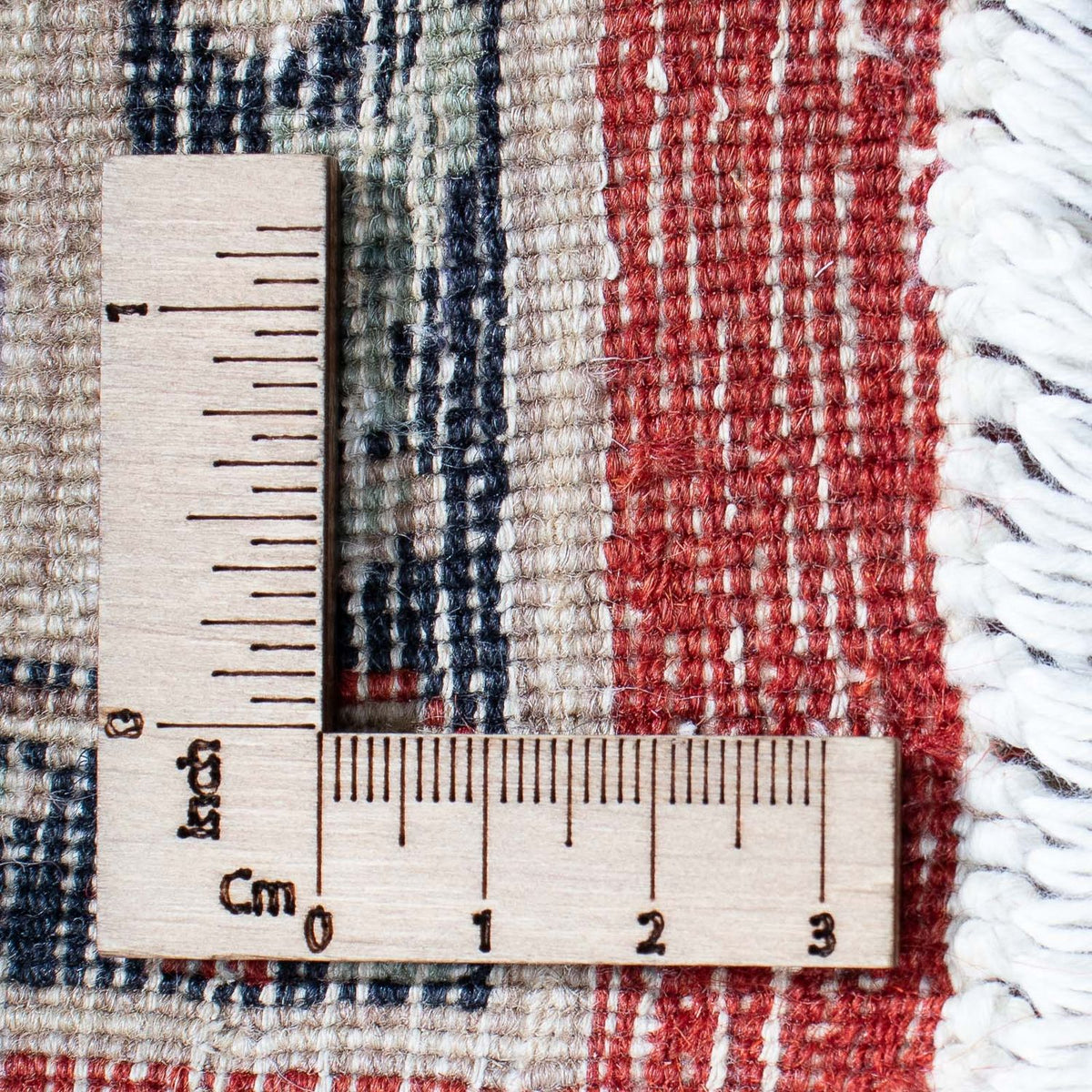 Alfombra Ziegler - Moderna - 306 x 241 cm - rojo oscuro