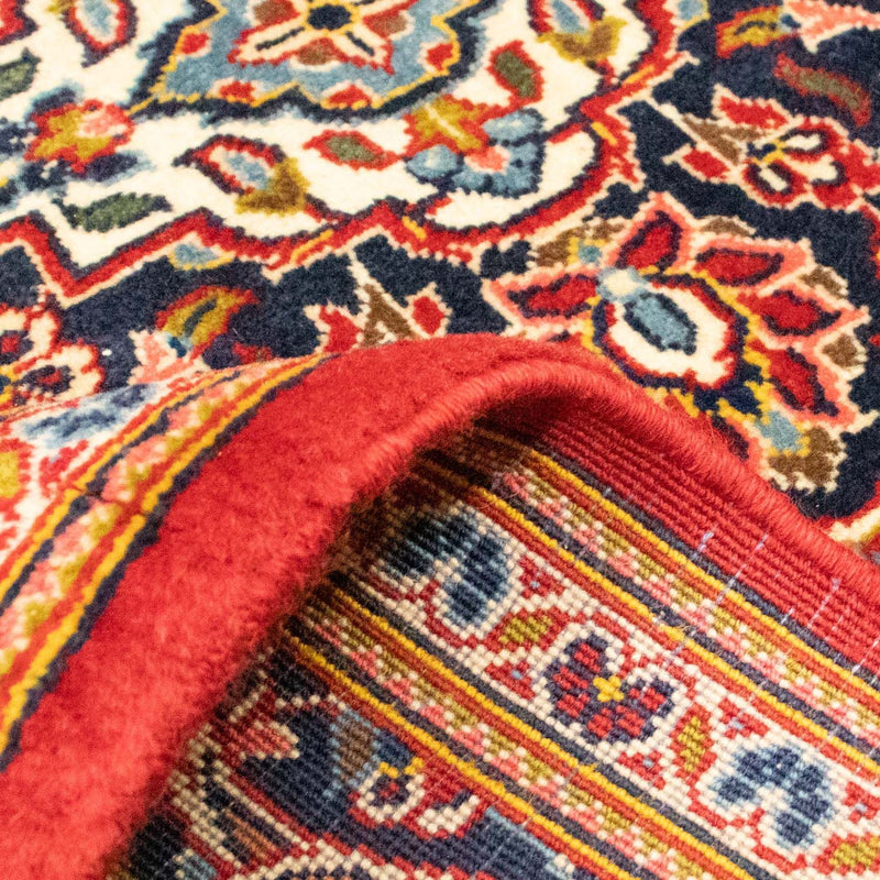 Alfombra persa - Keshan - 217 x 142 cm - rojo