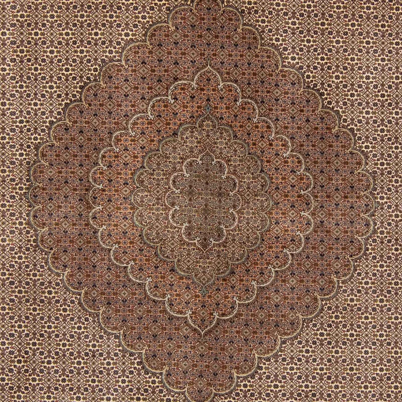 Alfombra persa - Nómada - 360 x 263 cm - marrón oscuro