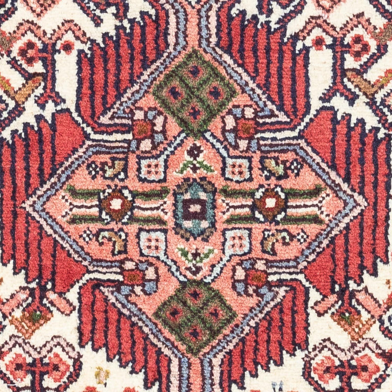 Alfombra persa - Nómada - 127 x 76 cm - rojo