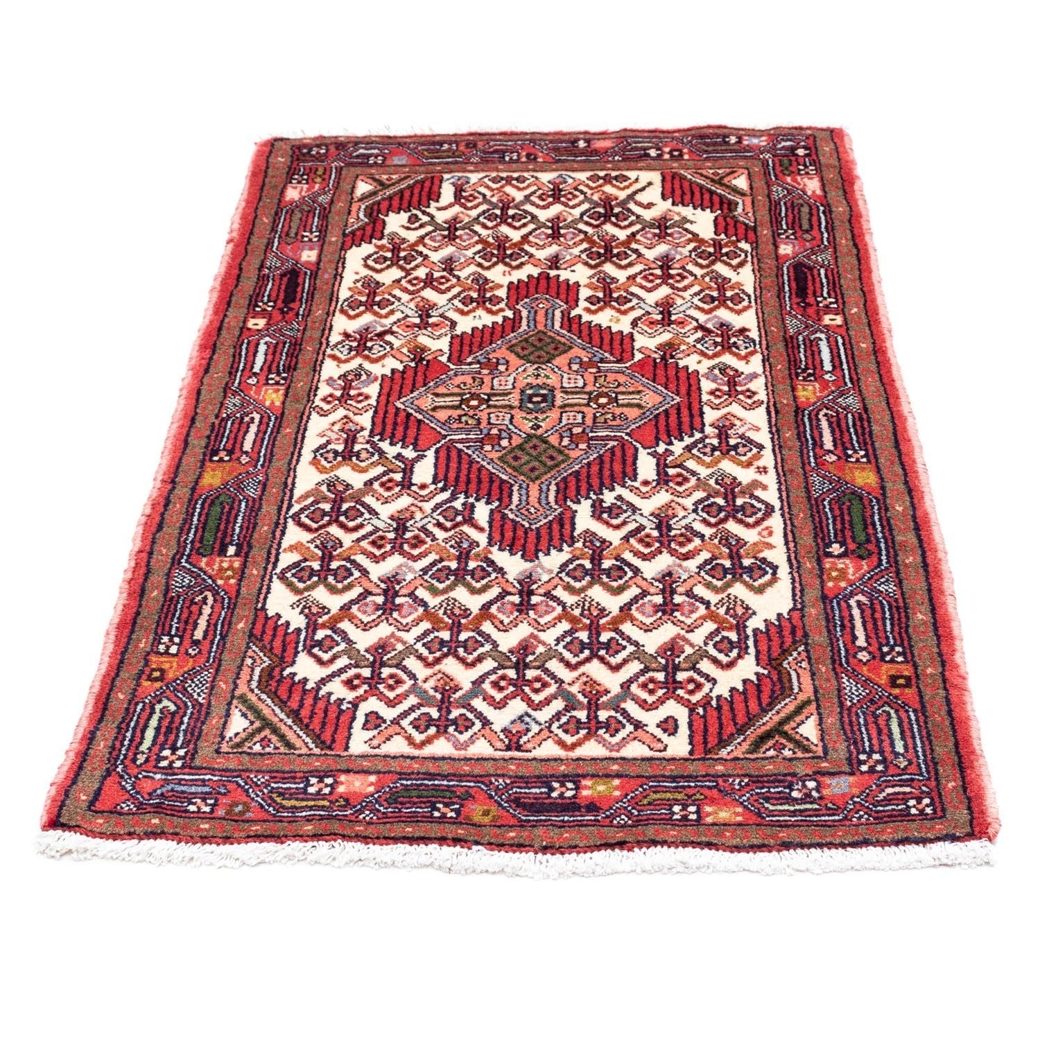 Alfombra persa - Nómada - 127 x 76 cm - rojo