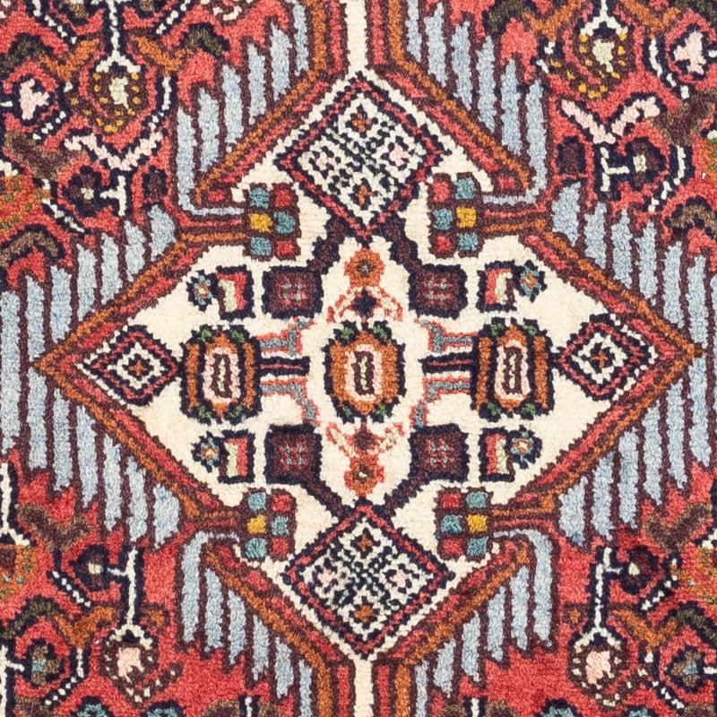 Alfombra persa - Nómada - 122 x 81 cm - rojo claro