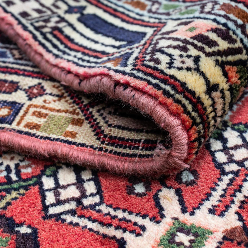 Alfombra persa - Nómada - 120 x 73 cm - rojo