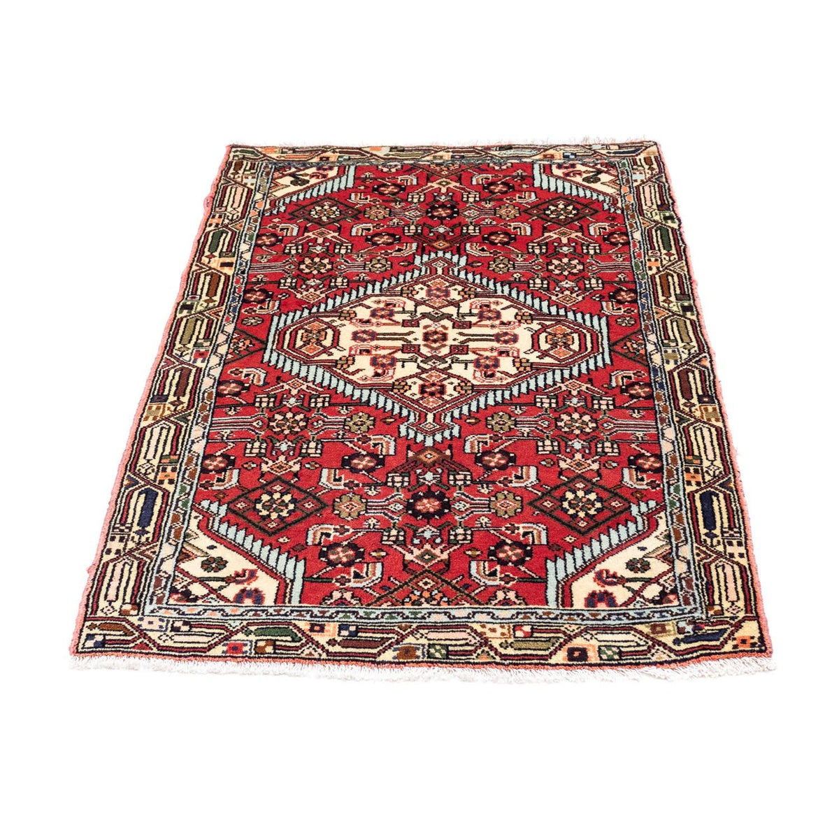 Alfombra persa - Nómada - 120 x 73 cm - rojo