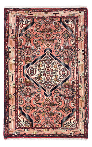 Alfombra persa - Nómada - 115 x 71 cm - rojo claro