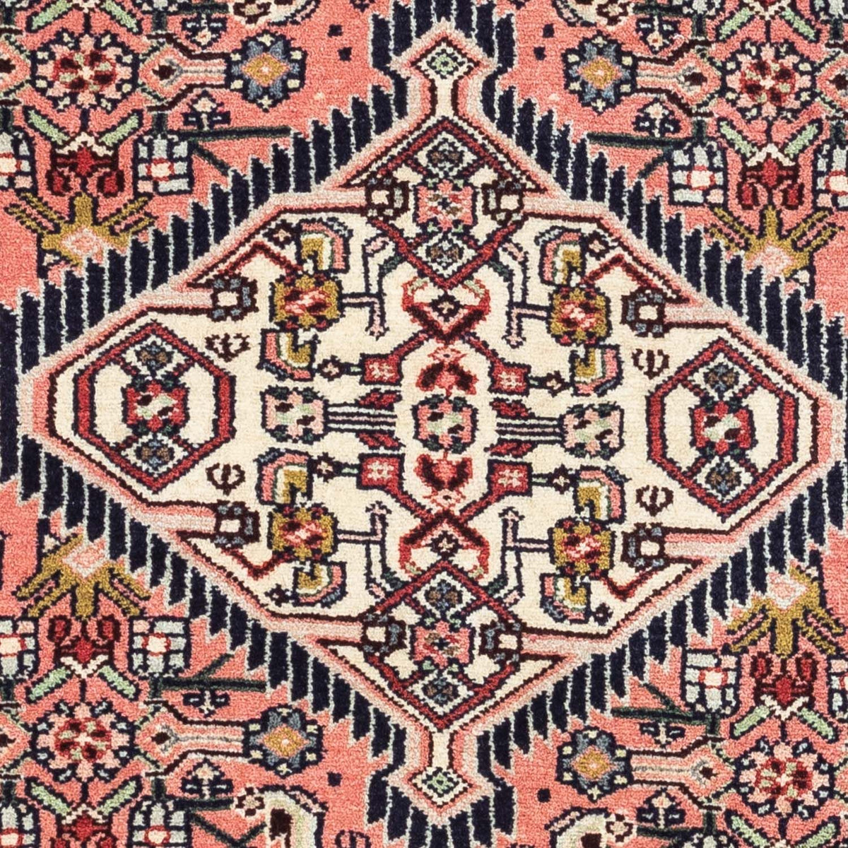 Alfombra persa - Nómada - 115 x 71 cm - rojo claro