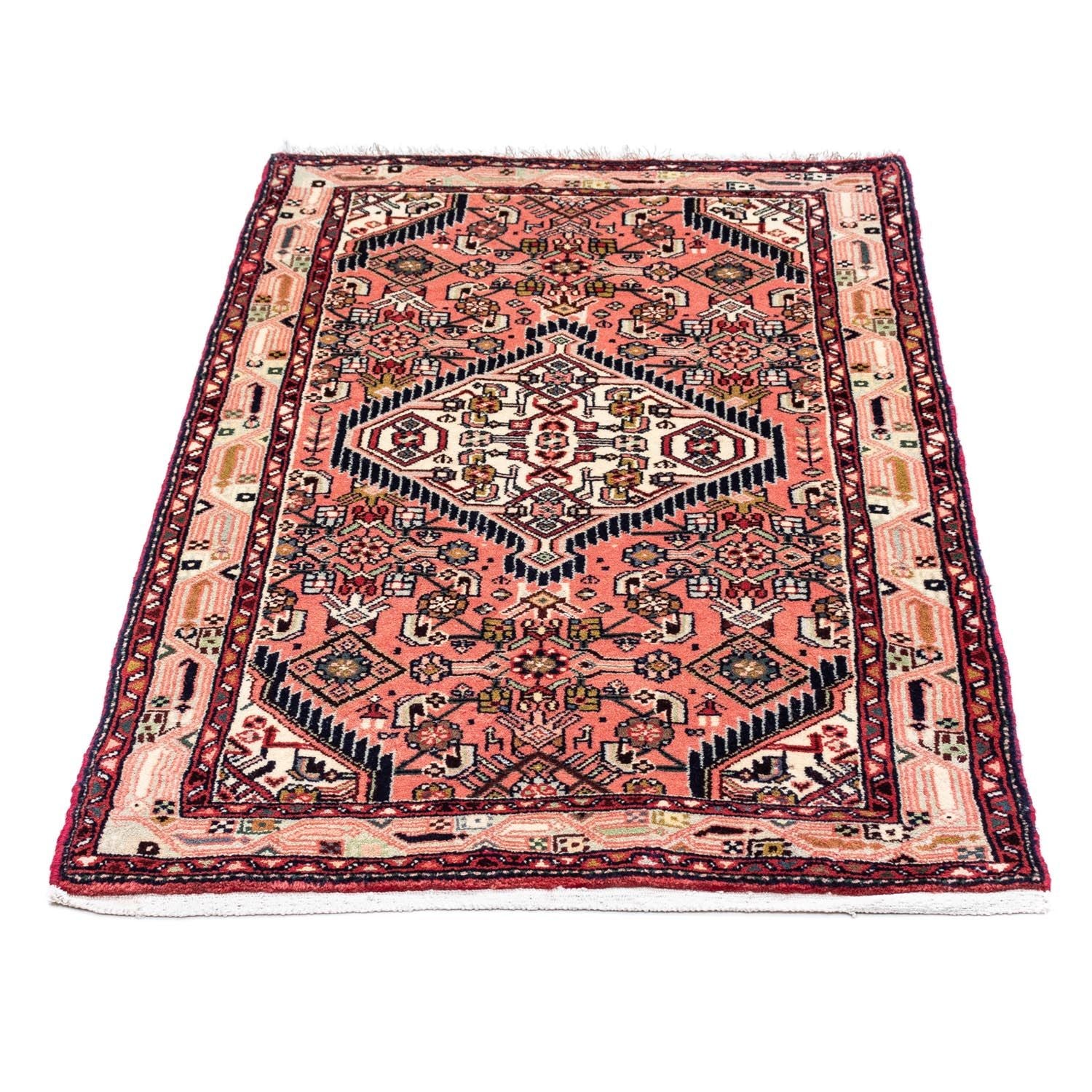 Alfombra persa - Nómada - 115 x 71 cm - rojo claro