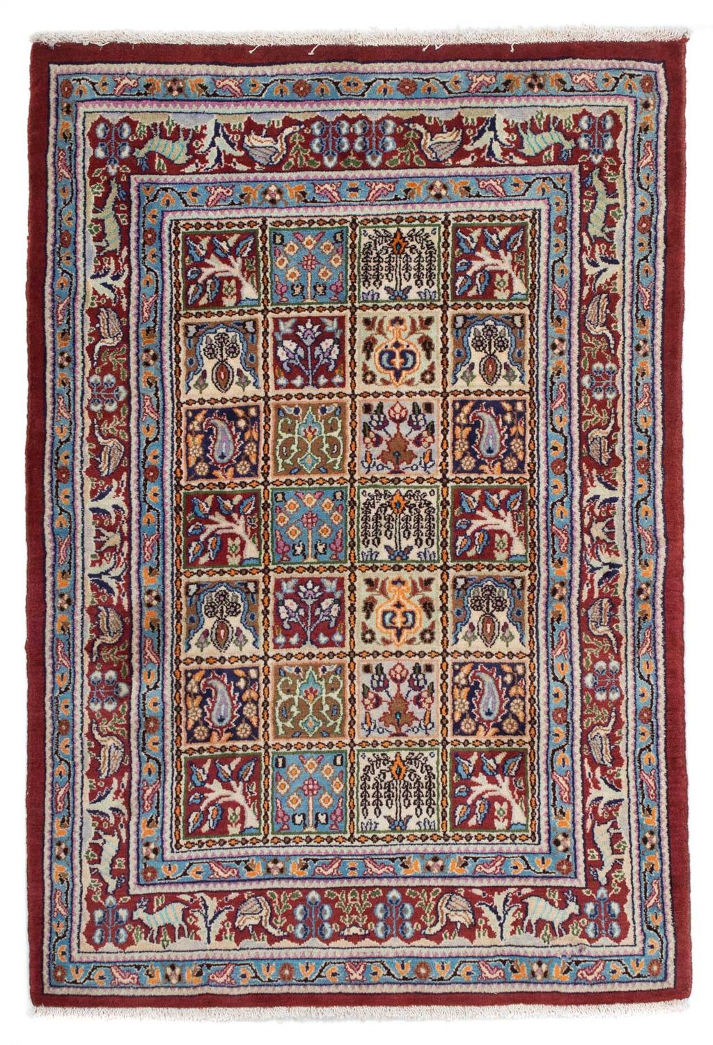 Alfombra persa - Clásica - 141 x 97 cm - multicolor
