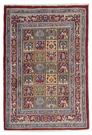 Alfombra persa - Clásica - 141 x 97 cm - multicolor