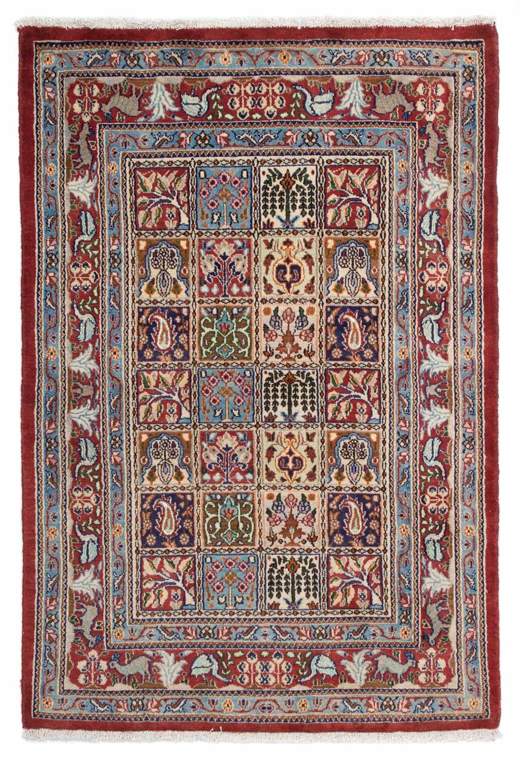 Alfombra persa - Clásica - 143 x 94 cm - multicolor
