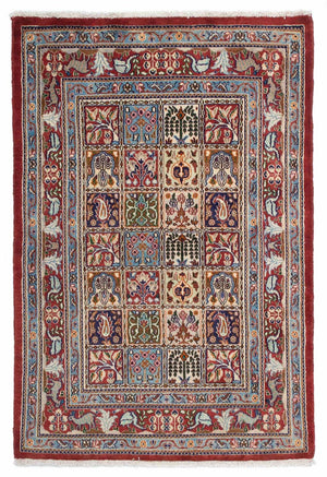 Alfombra persa - Clásica - 143 x 94 cm - multicolor