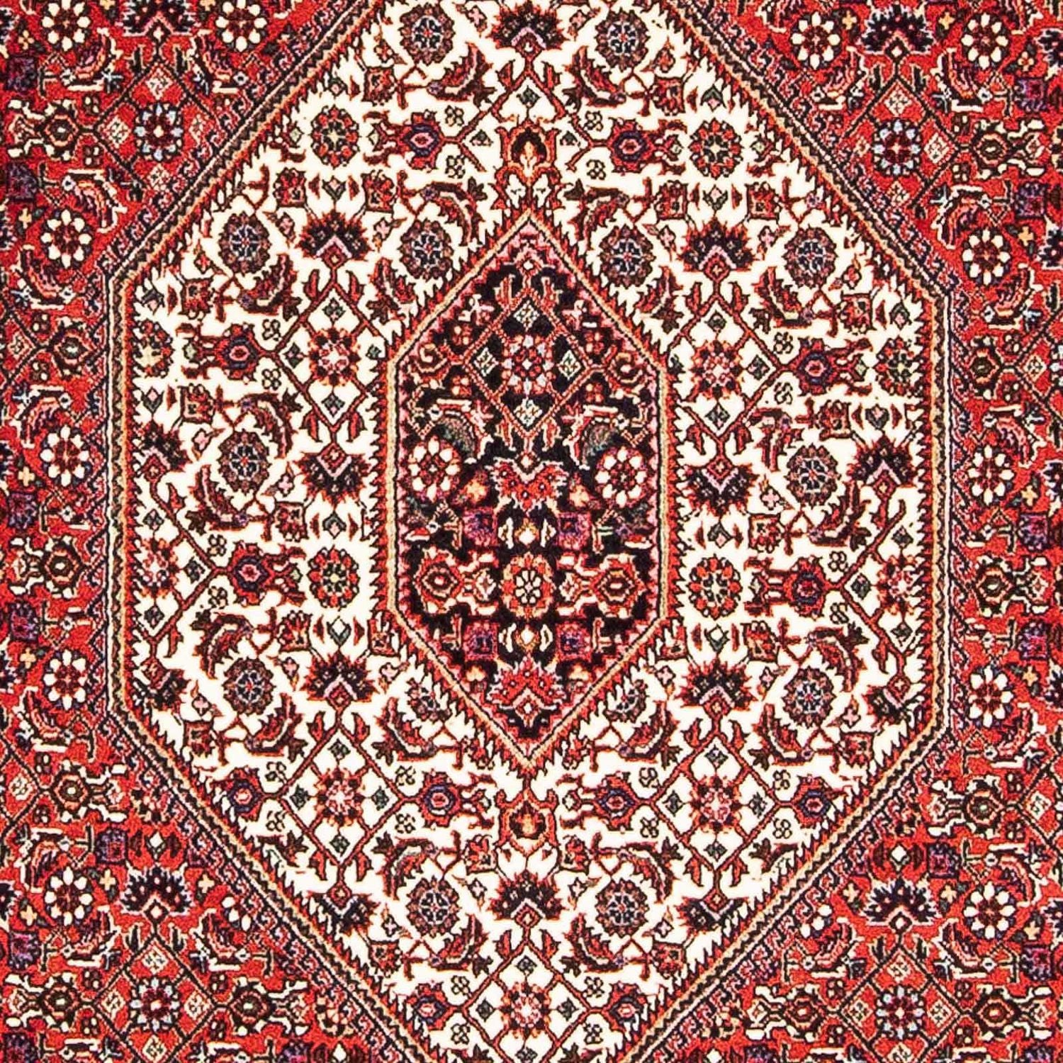 Alfombra persa - Bidjar - 179 x 112 cm - rojo