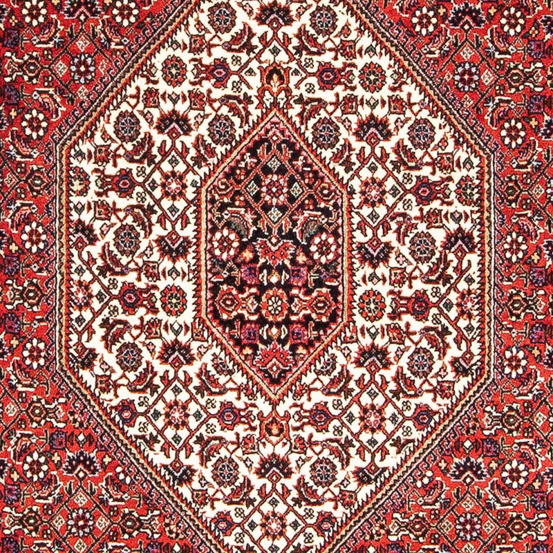 Alfombra persa - Bidjar - 179 x 112 cm - rojo