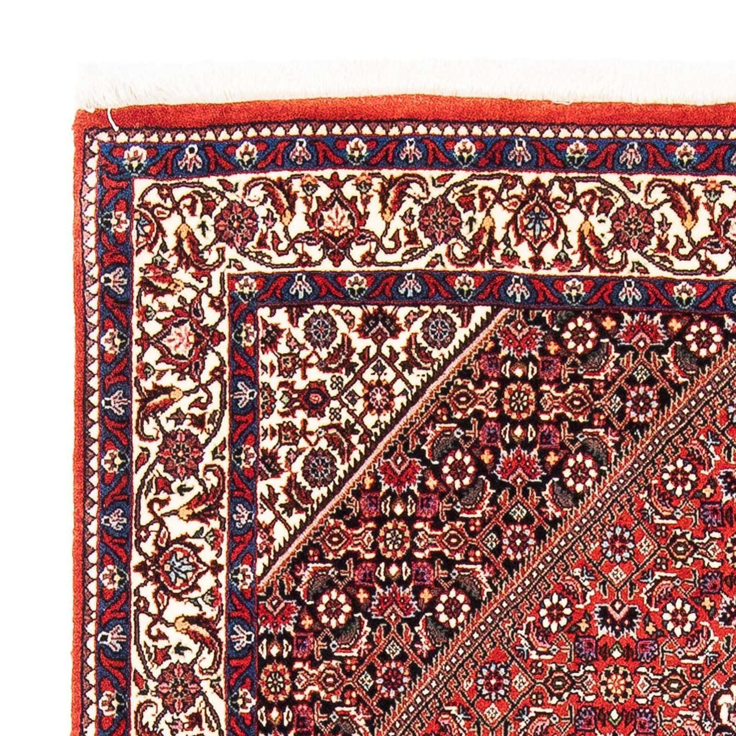 Alfombra persa - Bidjar - 179 x 112 cm - rojo