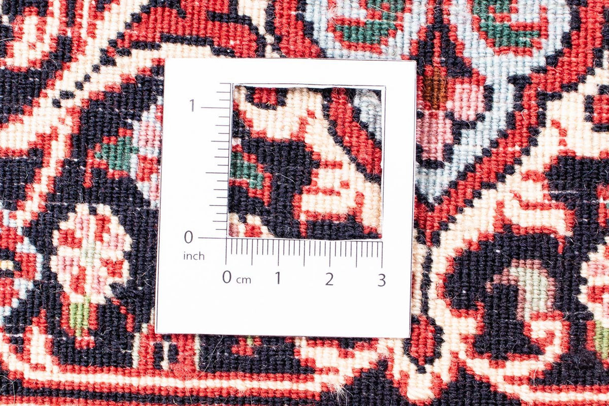 Alfombra persa - Bidjar - 343 x 251 cm - rojo claro