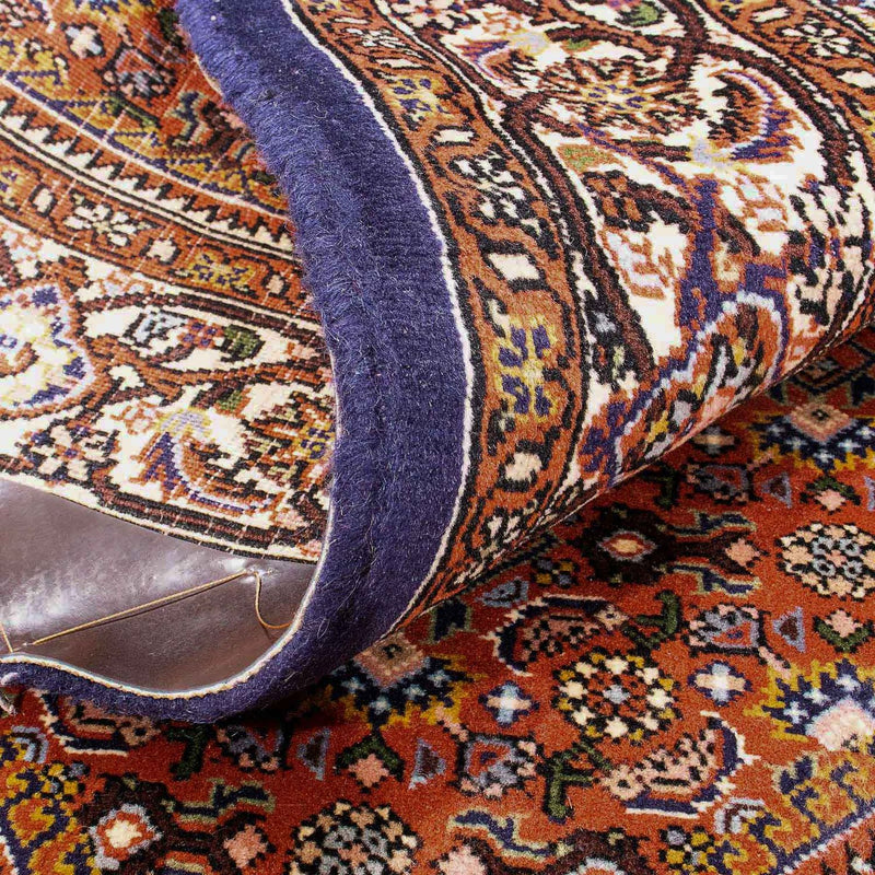 Alfombra persa - Bidjar - 175 x 108 cm - rojo claro