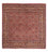 Alfombra persa - Bidjar cuadrado  - 197 x 190 cm - rojo claro