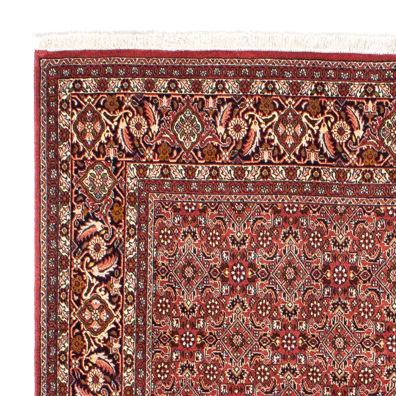 Alfombra persa - Bidjar cuadrado  - 197 x 190 cm - rojo claro