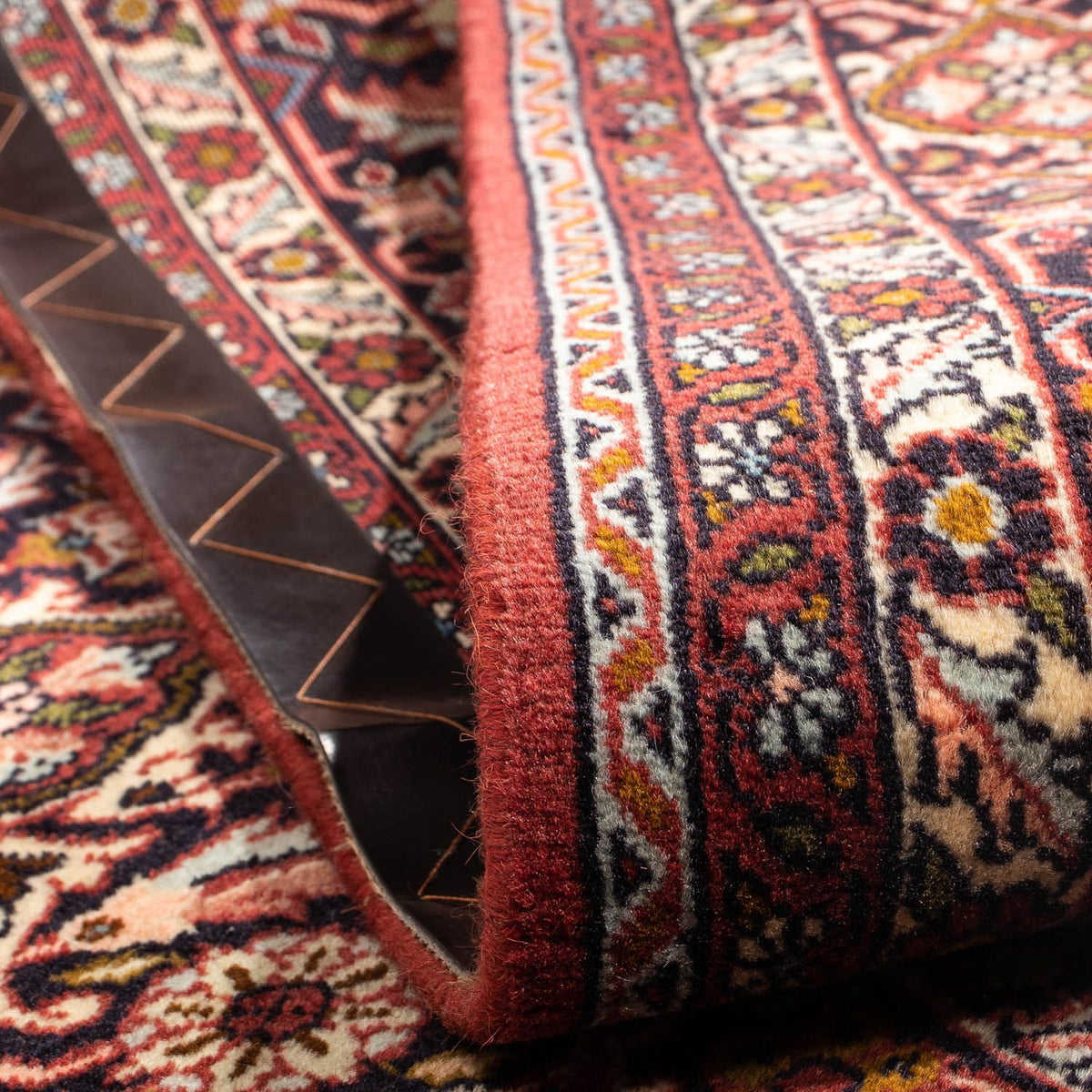 Alfombra persa - Bidjar cuadrado  - 197 x 190 cm - rojo claro