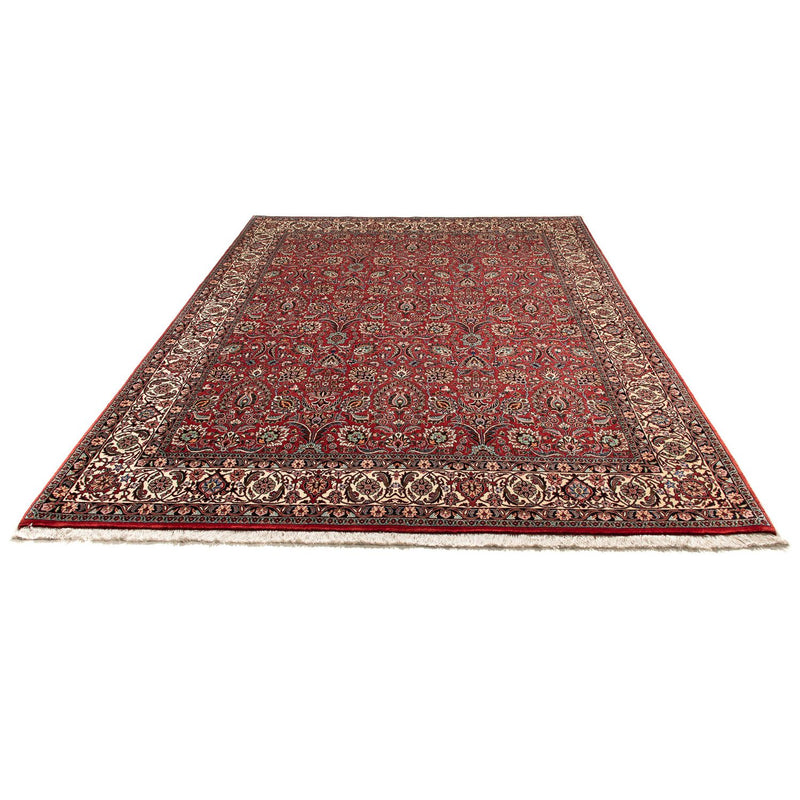Alfombra persa - Bidjar - 286 x 202 cm - rojo oscuro