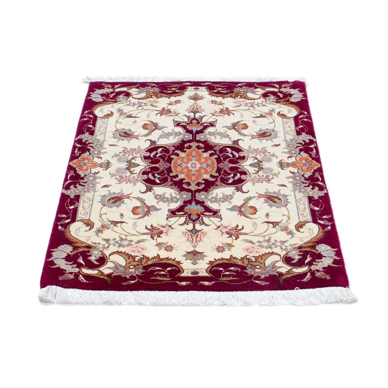 Alfombra Persa - Tabriz - Real - 89 x 64 cm - beige