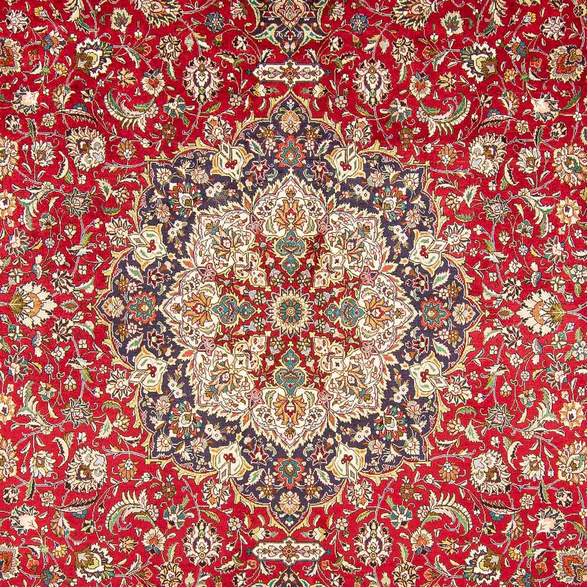 Alfombra Persa - Tabriz - Real - 398 x 300 cm - rojo