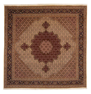 Alfombra Persa - Tabriz - Real - 351 x 252 cm - marrón