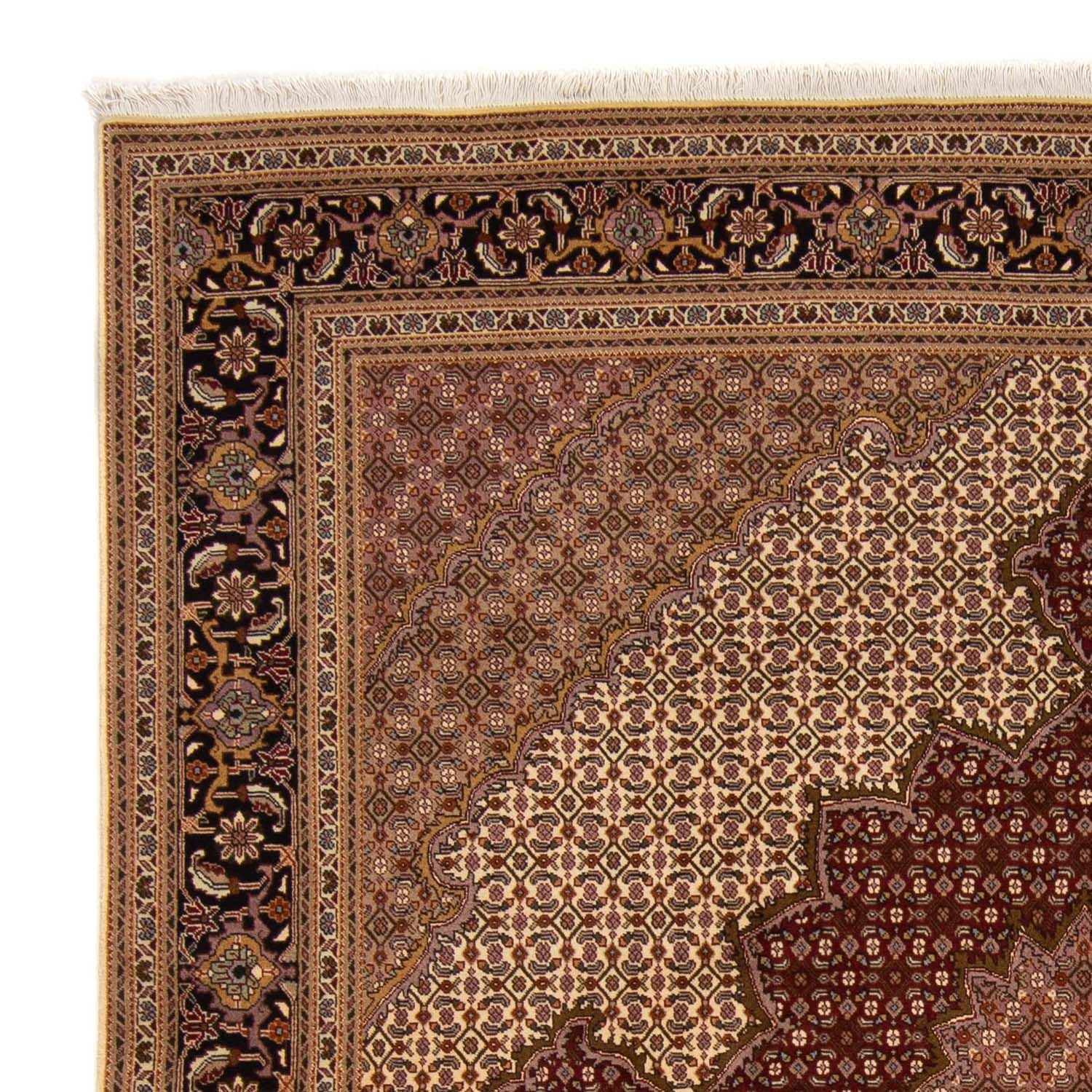 Alfombra Persa - Tabriz - Real - 351 x 252 cm - marrón