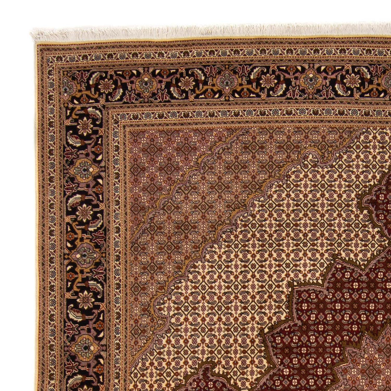 Alfombra Persa - Tabriz - Real - 351 x 252 cm - marrón