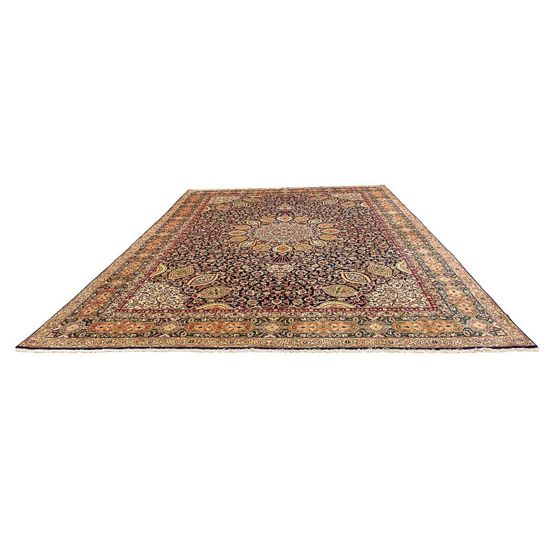 Alfombra Persa - Tabriz - Real - 436 x 292 cm - azul oscuro